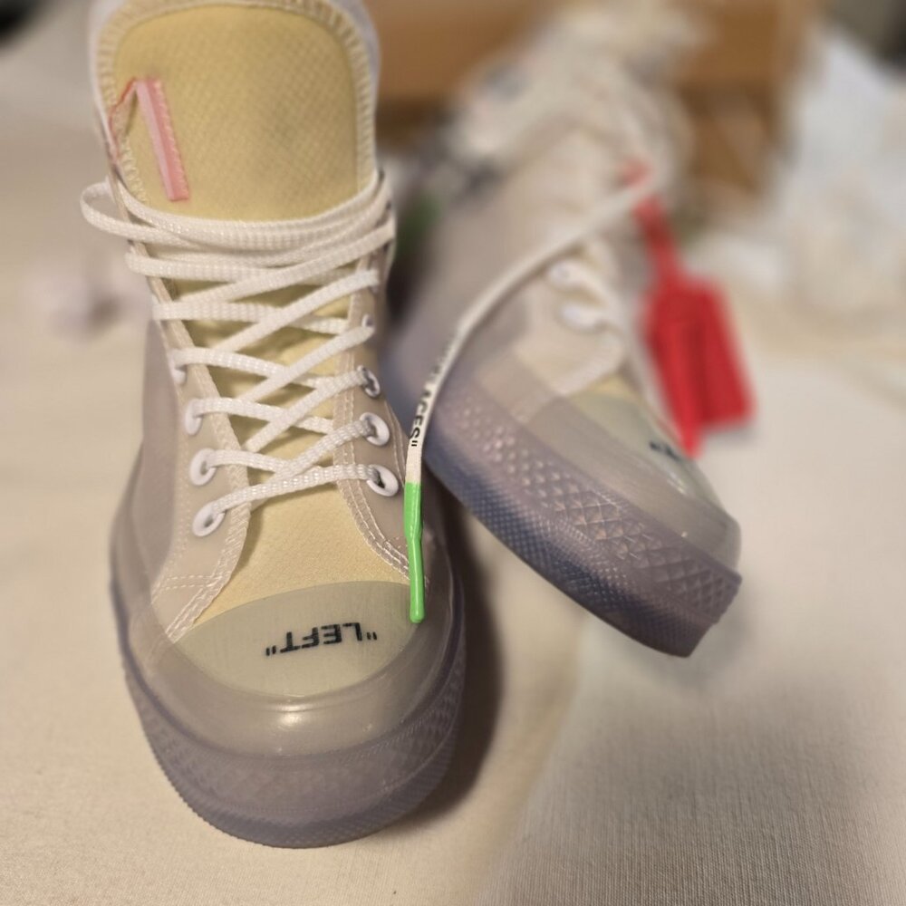 Off White Converse Chuck Taylor 70 Vulcanized